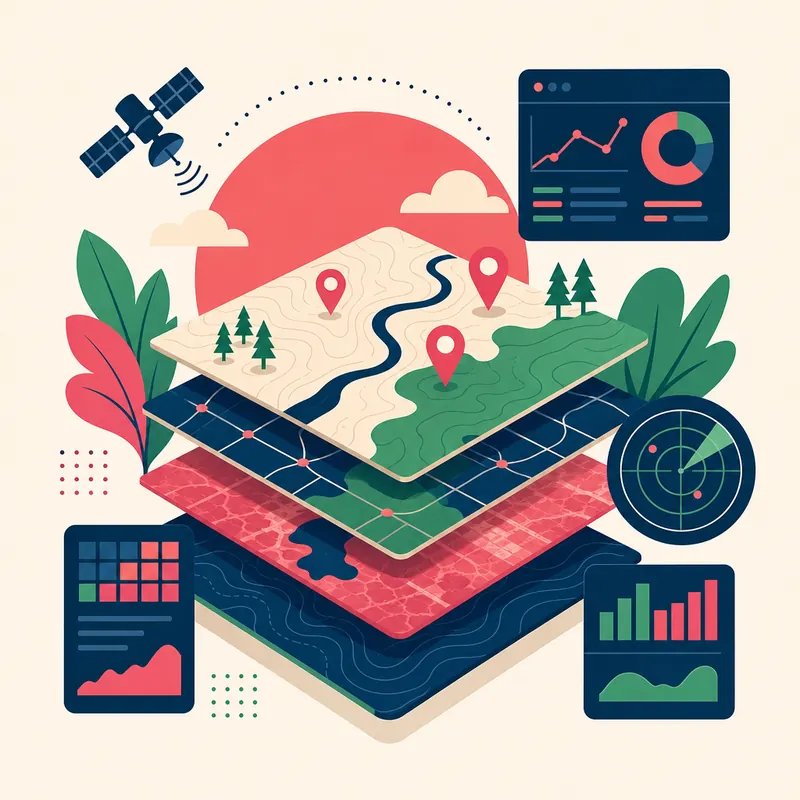 Illustration of the AtlasOps geospatial platform concept