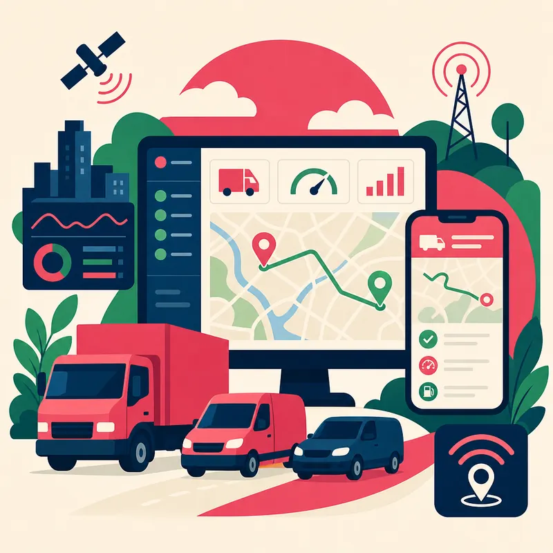 Illustration of the PulseFleet mobility platform concept